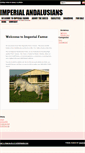 Mobile Screenshot of imperialandalusians.com